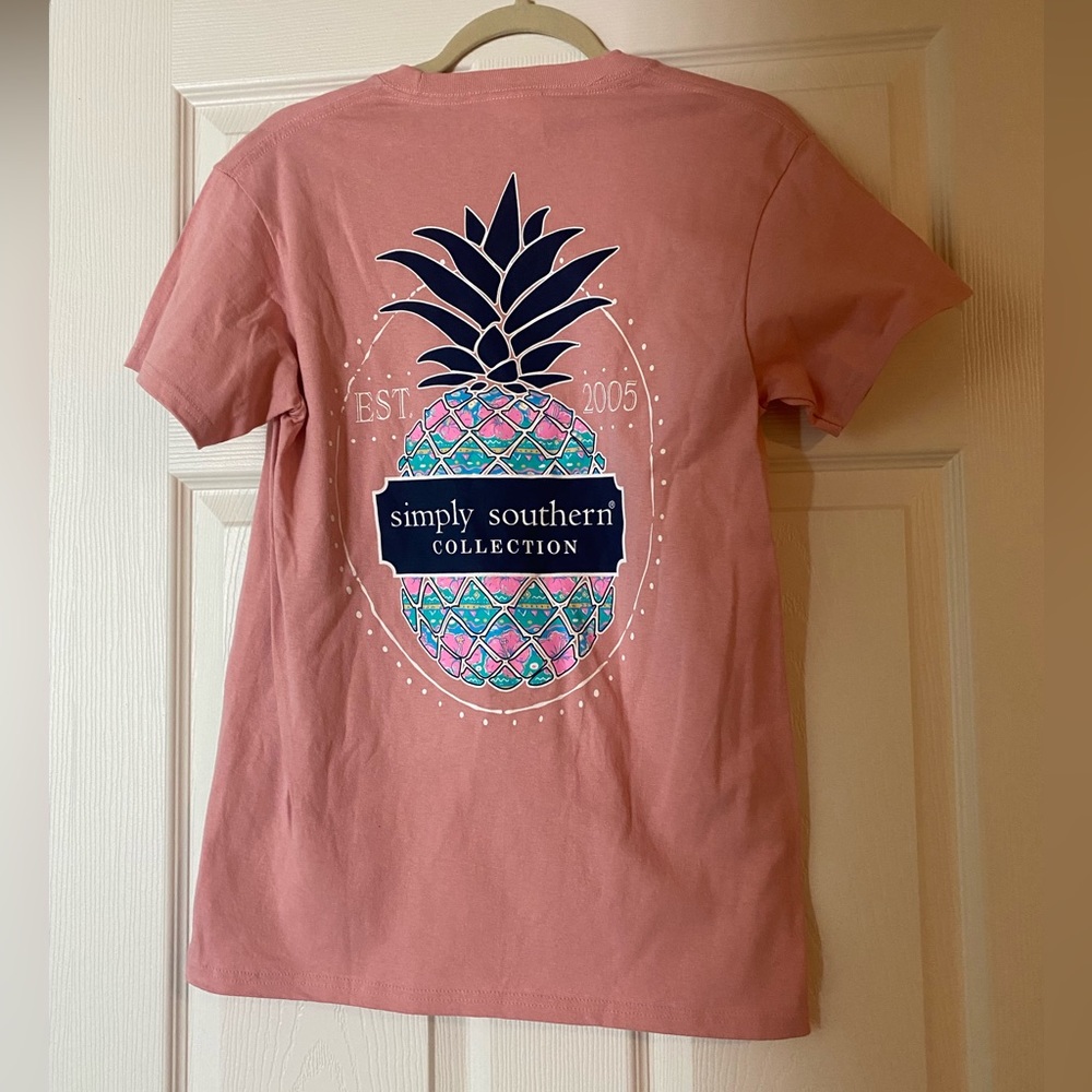 Simply Southern Pink Pineapple T-Shirt